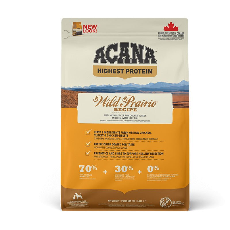 Acana Dog Wild Prairie Recipe 2kg ACANA