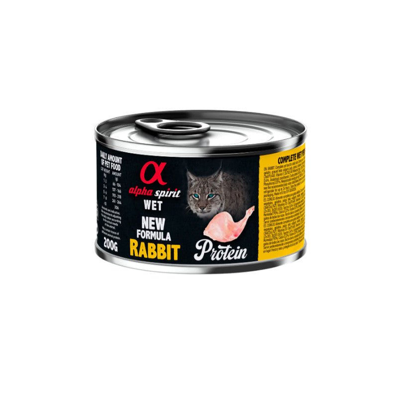 Alpha Lata Gato Esterilizado Conejo 6x200gr ALPHA