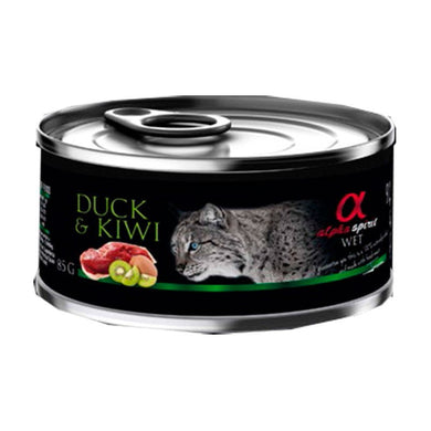 Alpha Lata Gato Pato Kiwi 18x85gr ALPHA