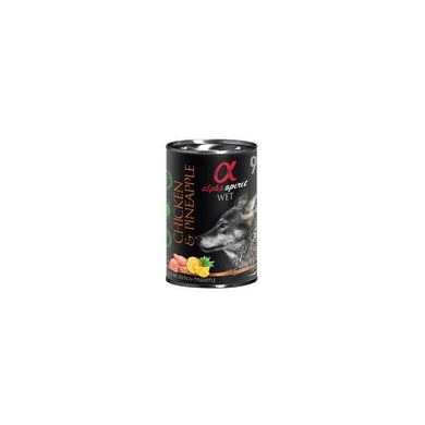 Alpha Spirit Lata Pollo Piña 6x400gr - Pet House Noia