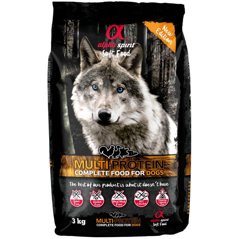 Alpha Spirit Semihumedo Multiprotein 3 kg - Pet House Noia