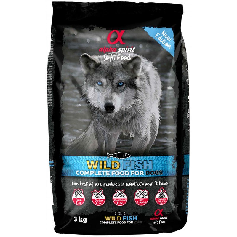 Alpha Spirit Semihumedo Wild Fish 3 kg - Pet House Noia