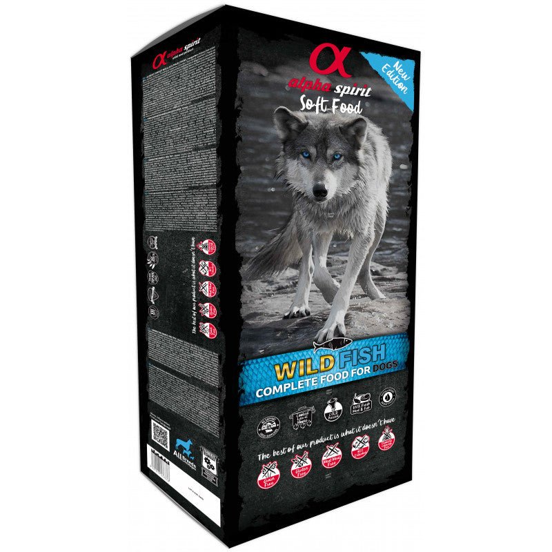 Alpha Spirit Semihumedo Wild Fish 9 kg - Pet House Noia