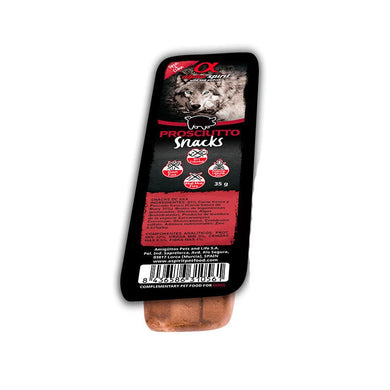 Alpha Spirit Snacks de Jamón Perro 35gr x16und - Pet House Noia