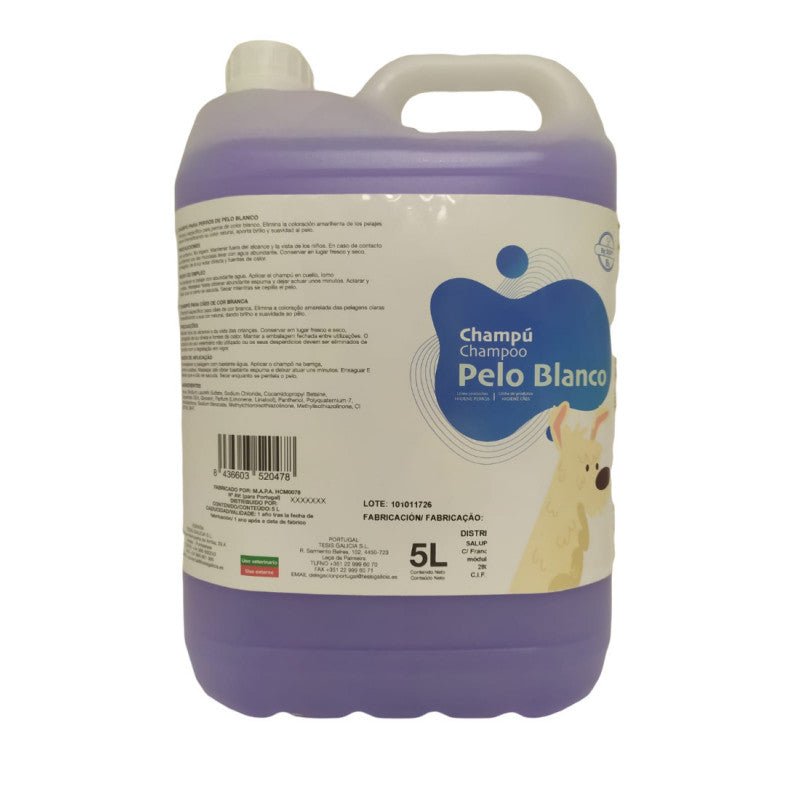 B3 Champú Pelo Blanco 5lt - Pet House Noia