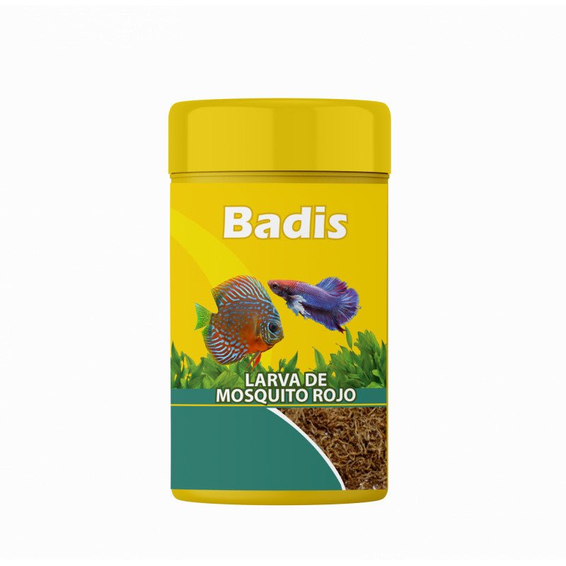 Badis Larva de Mosquito Rojo 100ml 13gr - Pet House Noia