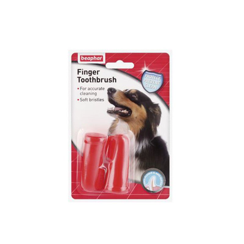 Cepillo De Dientes De Dedo 2 unds. Beaphar - Pet House Noia