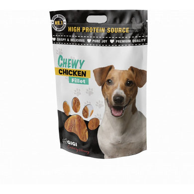 Chewy Chicken Fillet 85gr - Pet House Noia