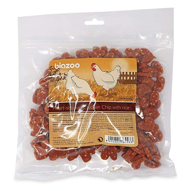 Chips Corazon de Pollo y Arroz 500gr - Pet House Noia