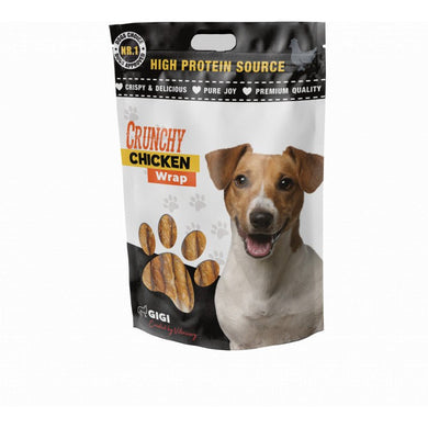 Crunchy Chicken Wrap 85gr - Pet House Noia