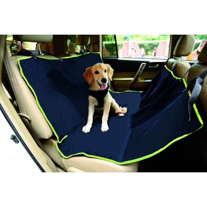 Cubreasientos coche impermeable azul 142x142cm - Pet House Noia