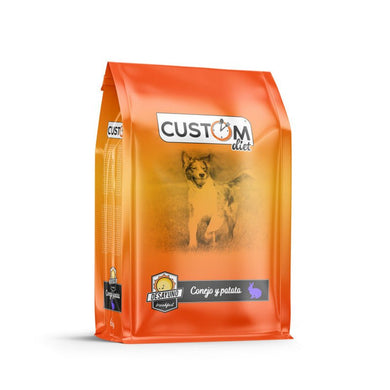 Custom desayuno conejo patata 1 kg - Pet House Noia