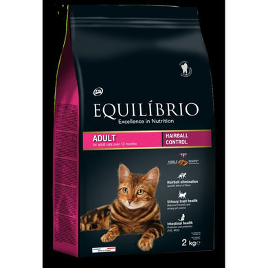 Equilibrio Cat Adult Hairball 2 kg - Pet House Noia