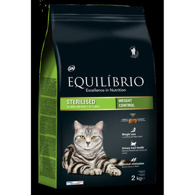 Equilibrio Cat Sterilised 2kg - Pet House Noia