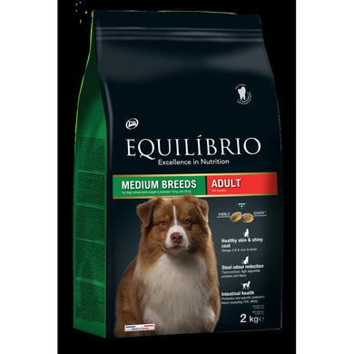 Equilibrio Dog Adult Medium 2kg - Pet House Noia