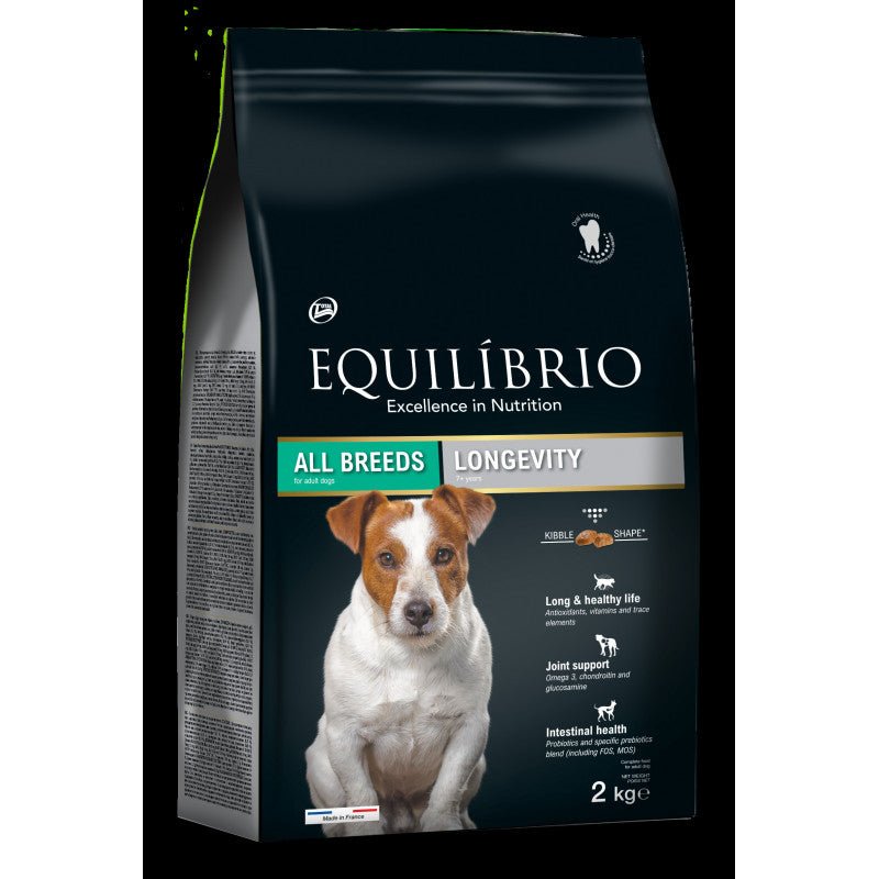 Equilibrio Dog Longevity 2kg - Pet House Noia