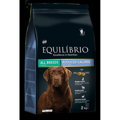 Equilibrio Dog Reduced Calorie 2kg - Pet House Noia