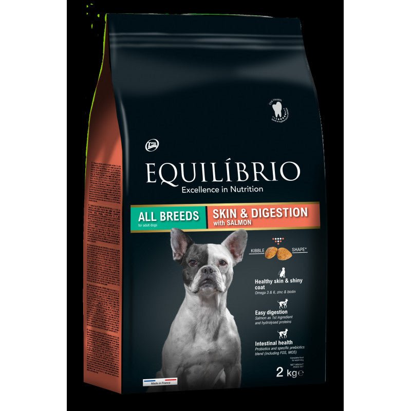 Equilibrio Dog Skin&Digestion Salmon 2kg - Pet House Noia