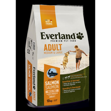 Everland Dog Adult Med-Large Salmon 10kg - Pet House Noia