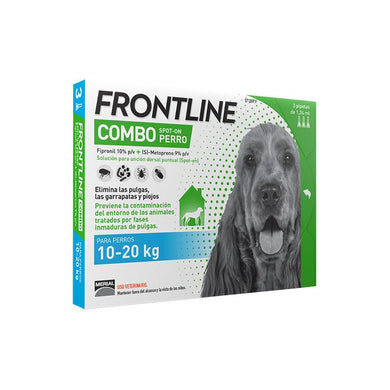 Frontline Combo Perros 10-20kg 3 Pipetas - Pet House Noia