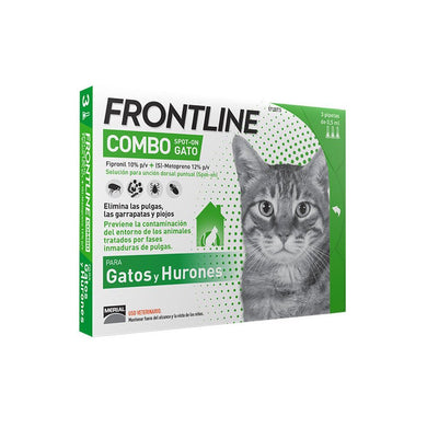 Frontline Spot Combo gato (3P) - Pet House Noia