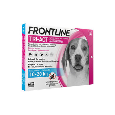 Frontline Tri-Act 10-20Kg 3P - Pet House Noia