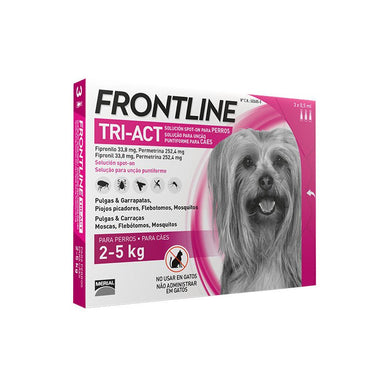 Frontline Tri-Act 2-5Kg 3P - Pet House Noia