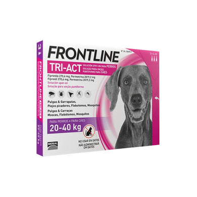 Frontline Tri-Act 20-40Kg 3P - Pet House Noia