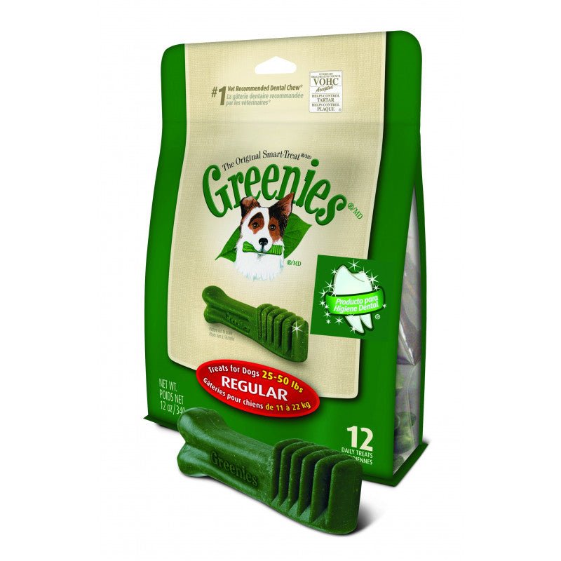 Greenies Regular Bolsa 12 uds 340g - Pet House Noia