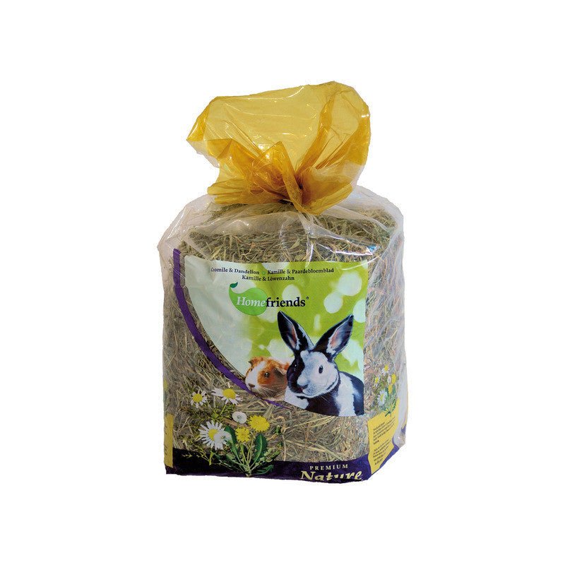 Heno Home Friends manzanilla/diente de leon 500g - Pet House Noia