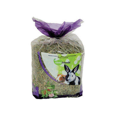 Heno Home Friends menta/escaramujo 500g - Pet House Noia