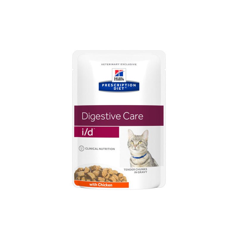 Hills Diet Feline i/d (bolsita) (12x85 gr) - Pet House Noia