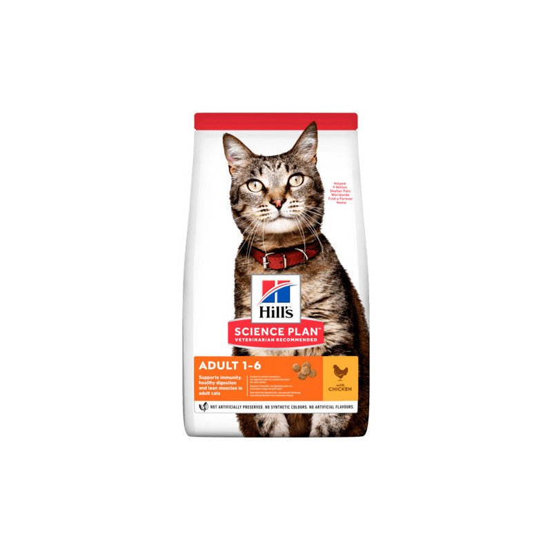 Hills feline Adulto optimal care pollo 1,5 kg - Pet House Noia