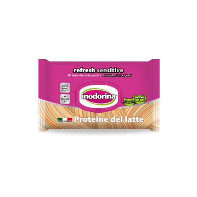 Inodorina Toallitas Proteina leche 40Ud - Pet House Noia