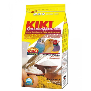 Kiki Golden Mousse Amarillo 300gr pasta cría - Pet House Noia