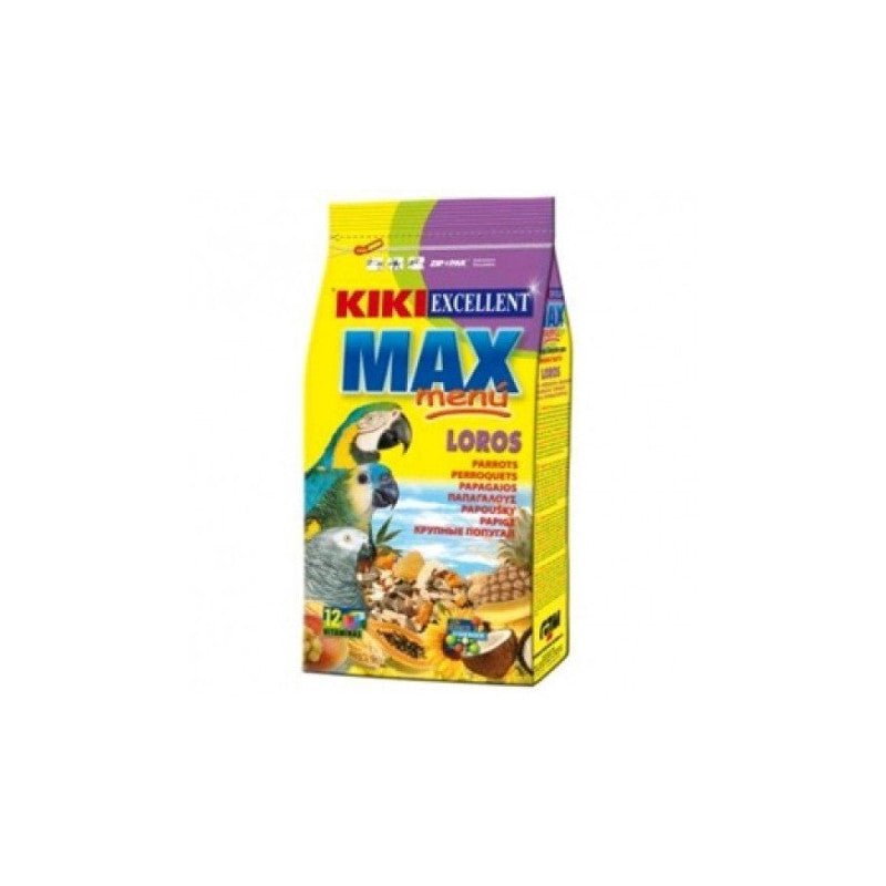 Kiki Max Menu Loros y Cotorras 2kg - Pet House Noia