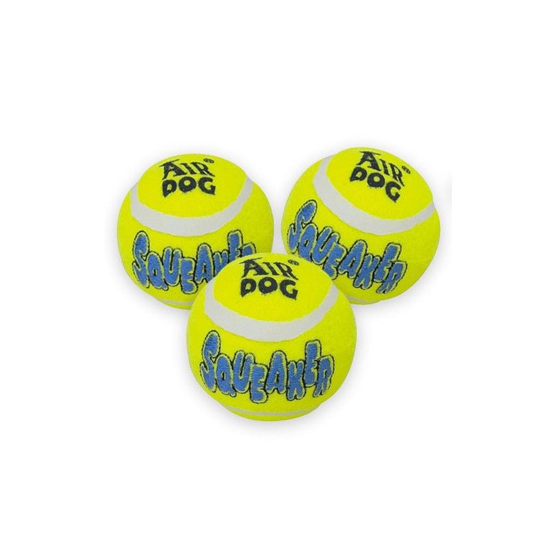 Kong squeaker tennis ball medium pack 3un - Pet House Noia