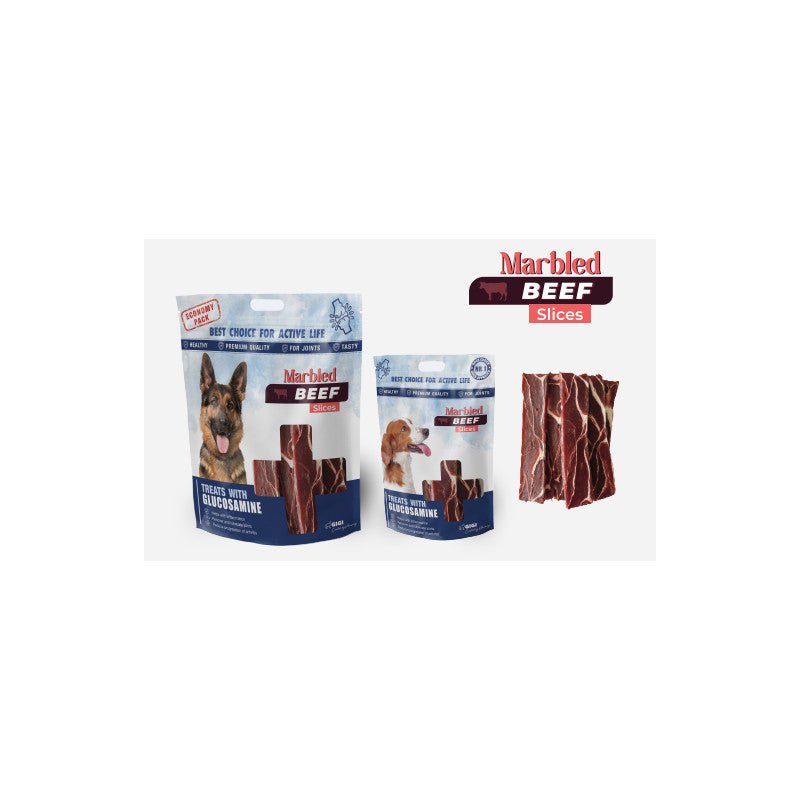 Marbled Beef Slices 340gr - Pet House Noia