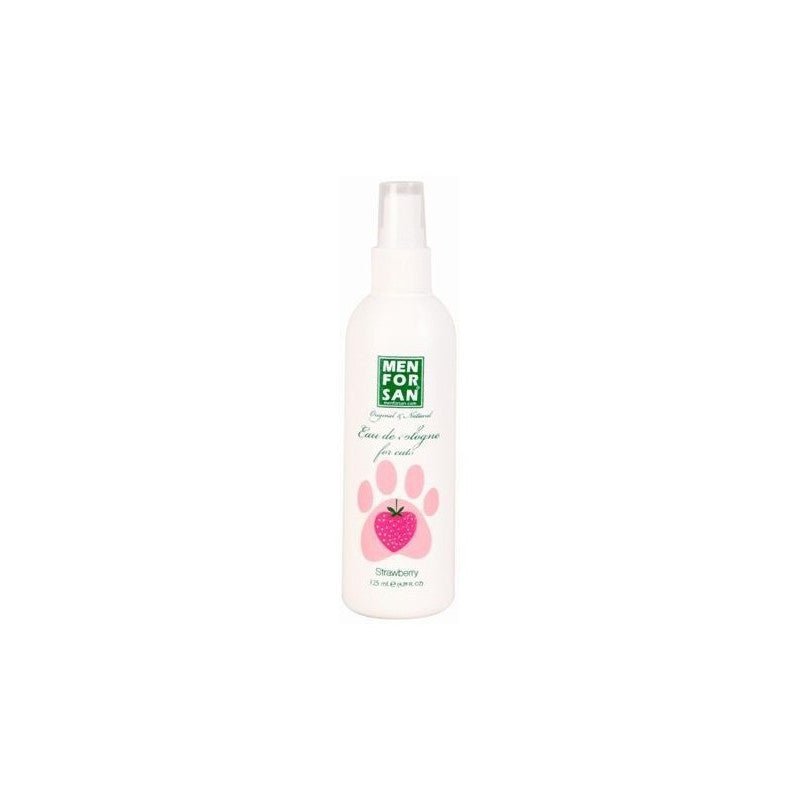 Menforsan Agua de colonia fresa para gatos 125 ml - Pet House Noia