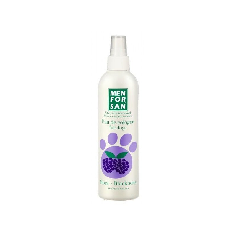 Menforsan Agua de colonia mora para perros 125ml - Pet House Noia