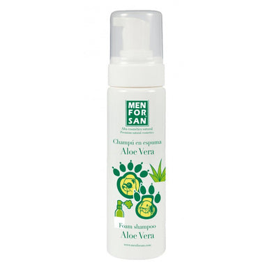 Menforsan Champu espuma aloe roed/huron 200ml - Pet House Noia