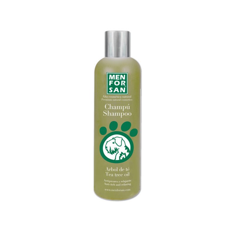 Menforsan Champú natural antipicor árbol té 300ml - Pet House Noia