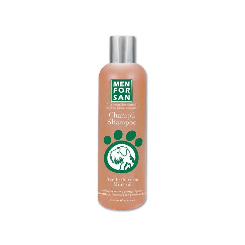 Menforsan Champú protector aceite de visón 300ml - Pet House Noia