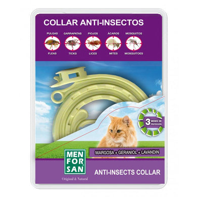 Menforsan Collar Antiinsecto Margosa Gato - Pet House Noia