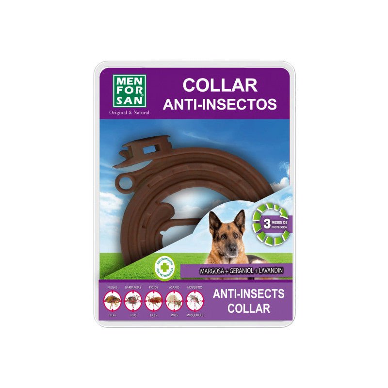 Menforsan Collar Antiinsecto Margosa Perro - Pet House Noia