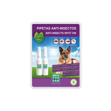 Menforsan pipeta antiparasitaria perros 2ud - Pet House Noia