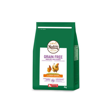 Nutro Grain Free gato adult pollo 1,4kg - Pet House Noia