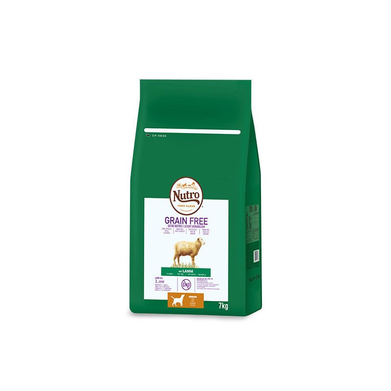 Nutro Grain free junior rz med cordero 1,4kg - Pet House Noia