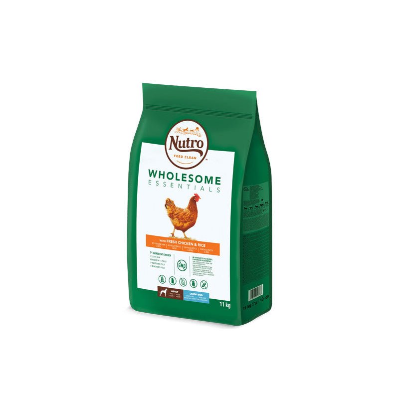 Nutro Wholesome adult grand pollo 11kg - Pet House Noia