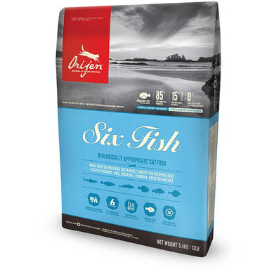 Orijen Cat Six Fish 340 g - Pet House Noia